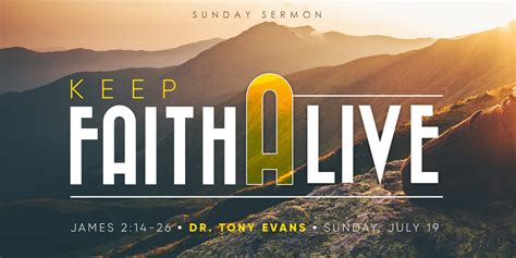Keep Faith Alive Sermon Study Guide - Single Sermons