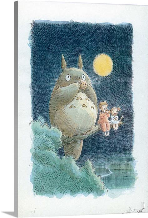 Hayao Miyazaki Movie Posters Vintage Vintage Movies Satsuki Totoro