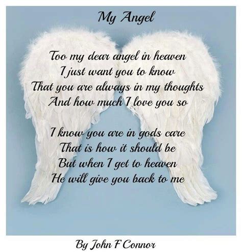 My Angel Heaven Quotes First Birthday Quotes Angel Quotes