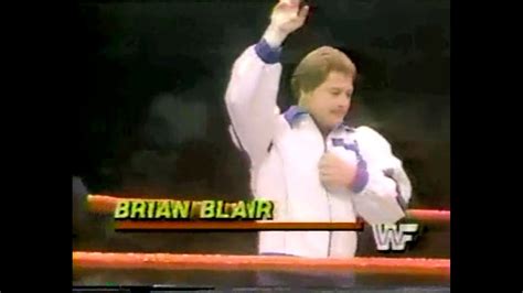 B Brian Blair In Action Championship Wrestling Jan Th Youtube