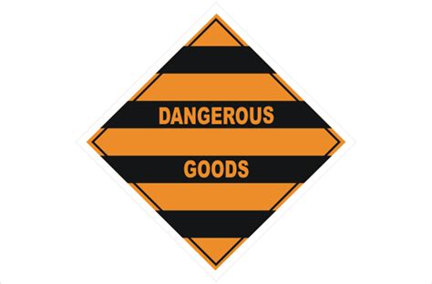 Dangerous Goods H1529 National Safety Signs