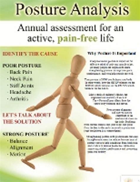 posture assessment forms for posture evaluation