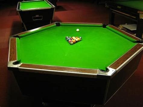 Simply the 'rolls royce' of table tennis tables. hexagon table | Diy pool table