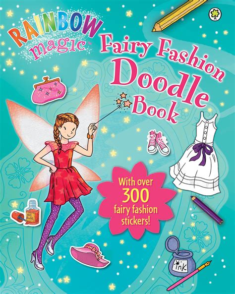 Rainbow Magic Fairy Fashion Doodle Book By Georgie Ripper Hachette Uk