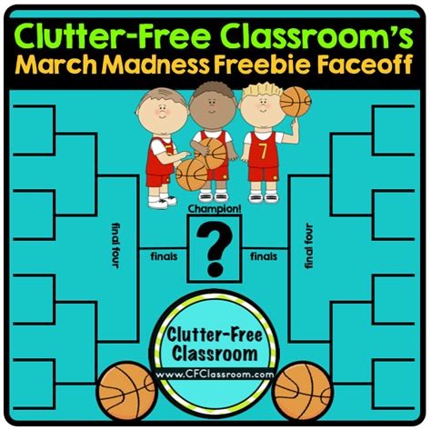 Free Teaching Resources March Madness Free Products Holiday