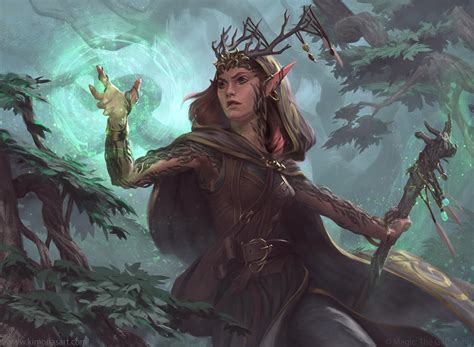 Heres A Higher Resolution Image Of Devoted Druid Rmagictcg