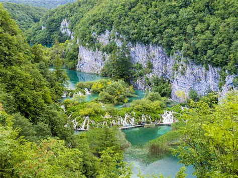 Croatia Lika Senj Osredak Plitvice Lakes National Park Stock Photo