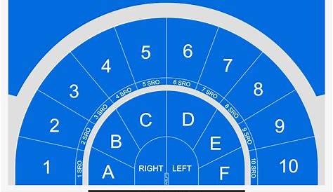 greek theater berkeley seating chart with seat numbers