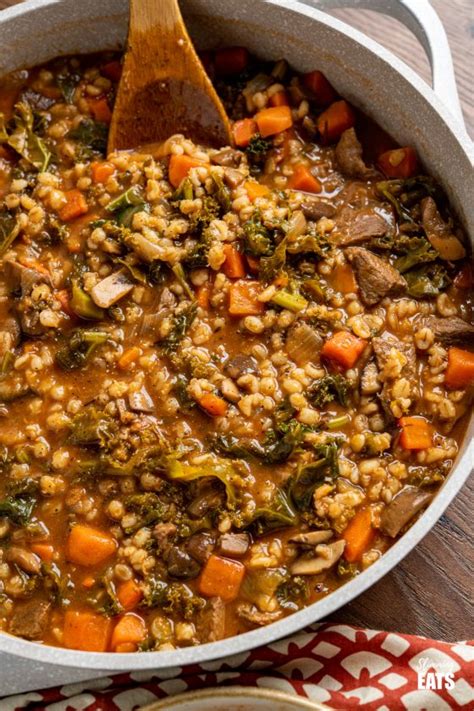 Hearty Beef And Barley Stew Slimming Eats Recipes