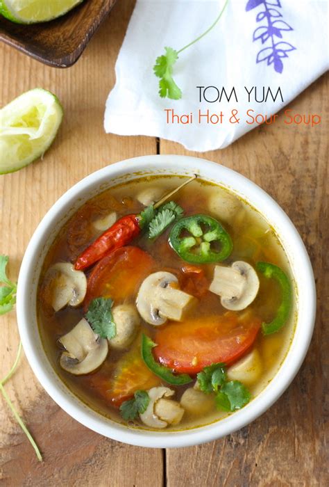 Minute Tom Yum Soup Vegetarian Season With Spice