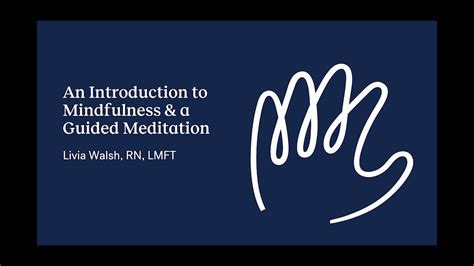 An Introduction To Mindfulness And Guided Meditation Youtube