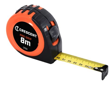 8m X 25mm Crescent Measuring Tape