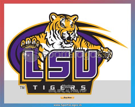 LSU Tiger Logo SVG