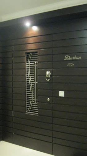 Modern Wooden Safety Door Designs For Flats In Mumbai