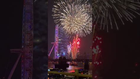 New Years Eve London 2020 London Eye Fireworks Happy New Year Nye