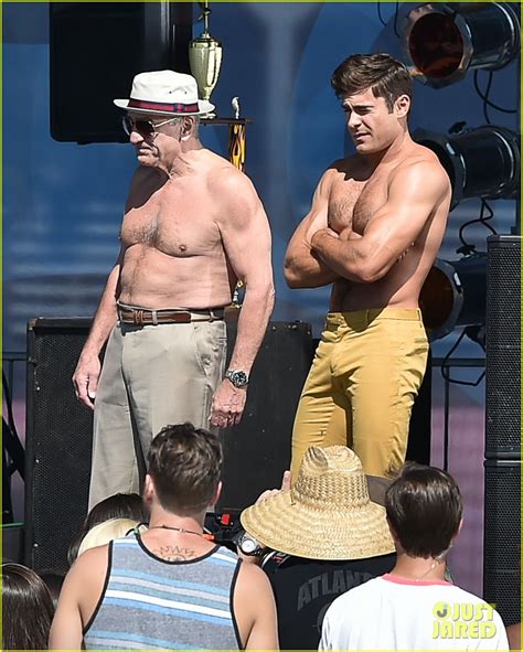 Zac Efron And Robert De Niro Have A Shirtless Body Contest In These Unbelievable Pics Photo