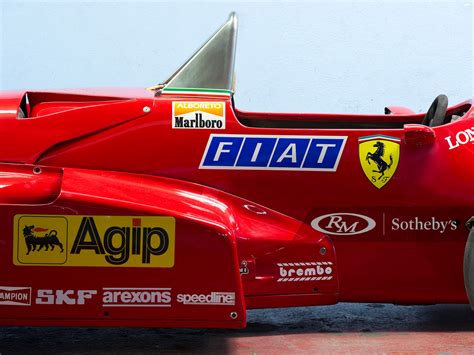 Ferrari 126 c2b (1983) c; 1984 Ferrari 126 C4 Formula 1 Racing Car | Monterey 2011 | RM Sotheby's