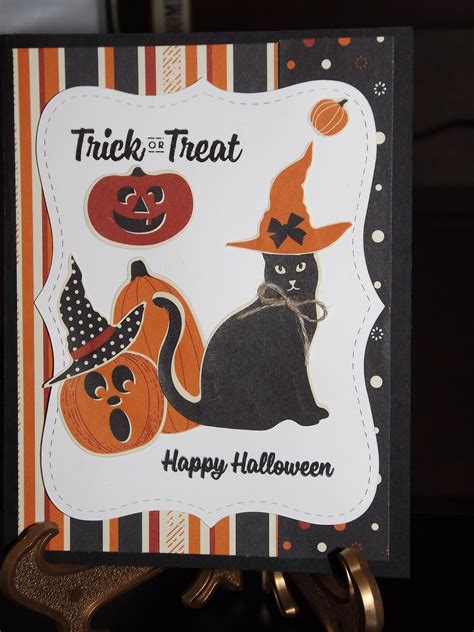 Nannys Pansy Patch Spooky Halloween Card