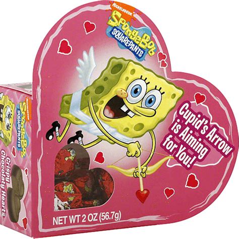 Spongebob Squarepants Happy Valentines Day Crisp