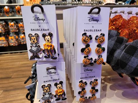 Photos New Minnie And Mickey Halloween Earrings By Baublebar At