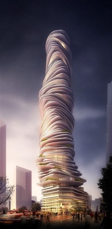Urban Forest Tower Chongqing China By Mad Architects 85 Floors
