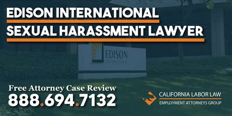 Los Angeles Edison International Sexual Harassment Lawyer California Labor Law Employment