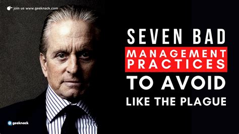 7 Bad Management Practices To Avoid Like The Plague Geeknack
