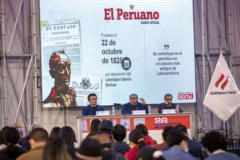 Fil 2022 Diario Oficial El Peruano Una Mirada Al Bicentenario