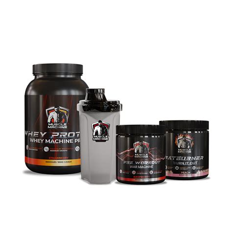 Starterspakket Muscle Machine Nutrition Hoogwaardige Kwaliteit Supplementen