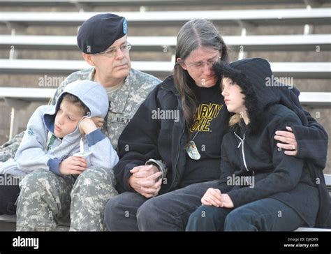Army Lt Col Charles Keller His Wife Sylvie And Their Children