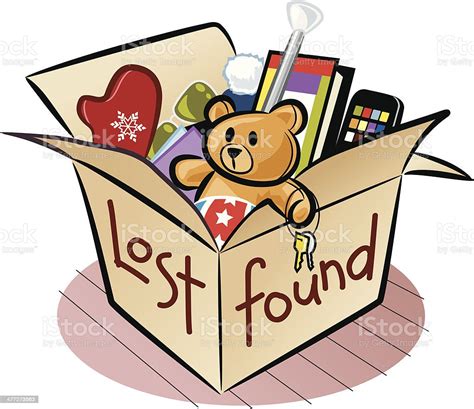 Lost Found Box Stock Illustration Download Image Now Lost Property
