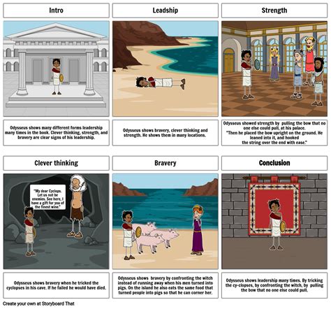 The Odyssey Storyboard By D8b1aef3