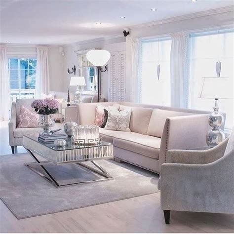57 Cozy Feminine Living Rooms Decoration Ideas Romantic Living Room