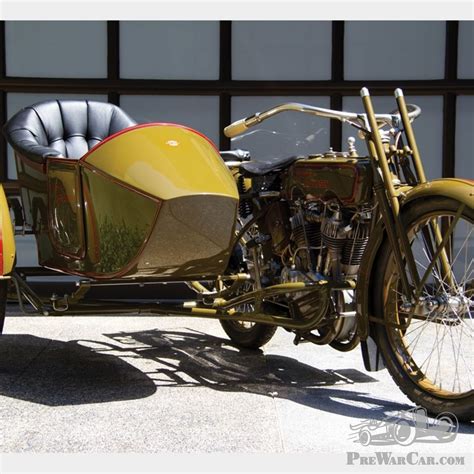 Motorbike Harley Davidson Model J With Sidecar 1918 For Sale Prewarcar