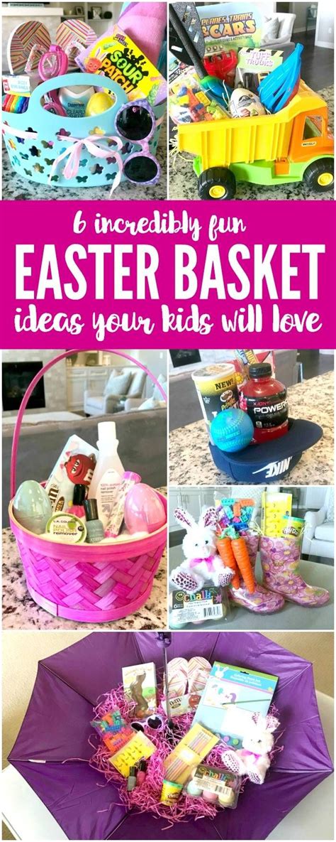6 Amazing Easter Basket Ideas To Try This Year Passion For Savings Unique Easter Baskets