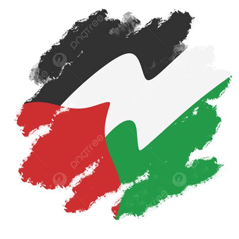Palestine Flag Splash Illustration Palestine Flag Palestine Day