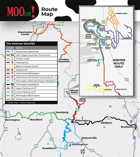 Wilmington System Map The Moover
