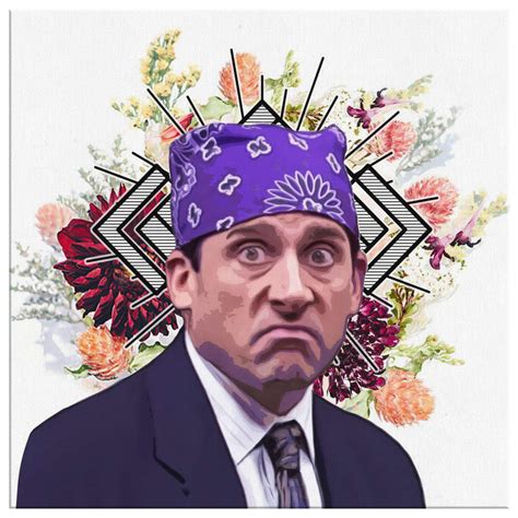 Michael Scott As Prison Mike Canvas Print The Office Tv Show Wall Art