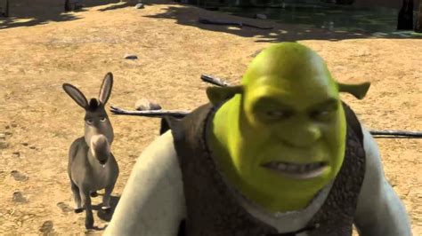 Shrek Makes Donkey Sleep Outside Youtube