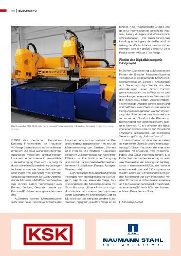 Anzeige Ksk Ausgabe 10 2019 Stahl Technik
