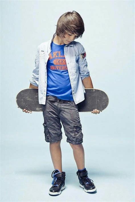 Cute Tween Boy Skateboard Vetement Enfant Enfants Stylés Ikks Junior