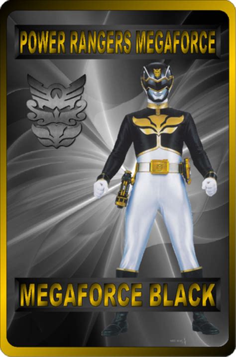 Power Rangers Super Megaforce Black Ranger