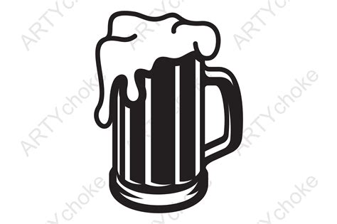 Beer Mug SVG File For Cricut Graphic By Artychoke Design Creative Fabrica