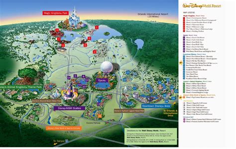 Mapa Da Disney