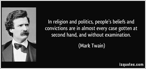 Mark Twain Quotes About Politicians Quotesgram