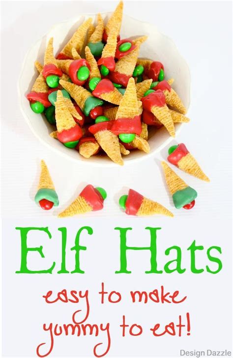 Edible Elf Hats I Love Having My Kids In The Kitchen Helping To Create