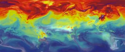 Nasa Video Shows Carbon Dioxide Pollutions Path Across The Planet