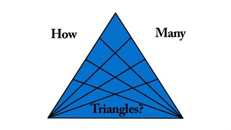 How Many Triangles The Ultimate Answer To The Hardest Puzzle Youtube
