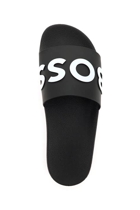 Men S Boss Slippers With Logo By Boss Coltorti Boutique