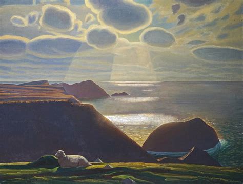 Ireland Painting Sturrall Donegal Ireland By Rockwell Kent Rockwell